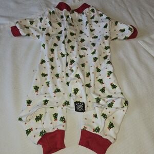 Pet Rage Christmas Tree Dog Pajamas Size Medium